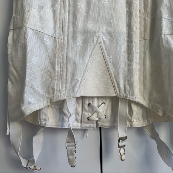 CAMP Vintage Bridal Corset Girdle Corset 29” Garters Shaper Ref. # 9144 White - Picture 8 of 17